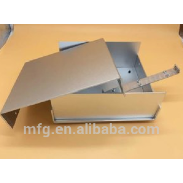 Sección de aluminio caja de distribución impermeable del metal / caso de aluminio de la oxidación